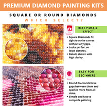 Load image into Gallery viewer, Flame Baseball 40*30CM(Canvas) Full Square Drill Diamond Painting
