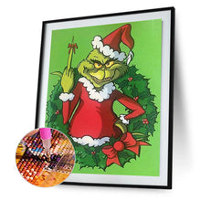Load image into Gallery viewer, Grinch Green Hairy Monster 30*40CM(Canvas) Full Round Drill Diamond Painting
