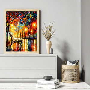 Dream Street 40*50CM(Canvas) Full Round Drill Diamond Painting