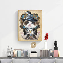 Load image into Gallery viewer, Harry Potter School Kittens 30*40CM(Canvas) Full Round Drill Diamond Painting
