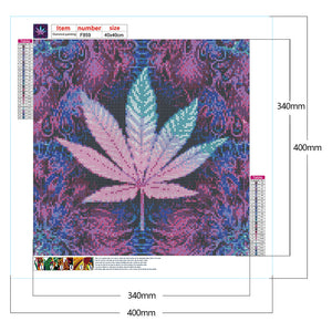 Purple Dark Chestnut 40*40CM(Canvas) Full Square Drill Diamond Painting