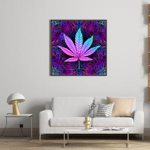 Purple Dark Chestnut 40*40CM(Canvas) Full Square Drill Diamond Painting