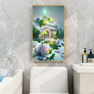 Garden Villa 40*60CM(Canvas) Full Round Drill Diamond Painting