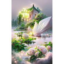 Load image into Gallery viewer, Garden Villa 40*60CM(Canvas) Full Round Drill Diamond Painting
