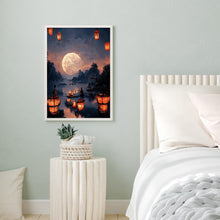 Load image into Gallery viewer, Castle In The Sky 30*40CM(Canvas) Full Round Drill Diamond Painting
