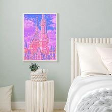 Load image into Gallery viewer, Castle In The Sky 30*40CM(Canvas) Full Round Drill Diamond Painting
