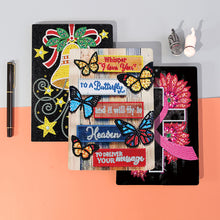 Load image into Gallery viewer, 5D DIY A5 50 Pages Partial Special Shaped Drill Notebook Butterflies (WXB159)
