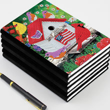 Load image into Gallery viewer, 5D DIY A5 50 Pages Partial Special Shaped Drill Notebook Bird House Kits(WXB160)
