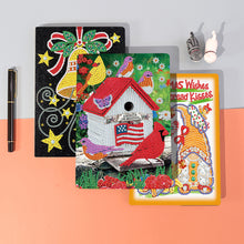 Load image into Gallery viewer, 5D DIY A5 50 Pages Partial Special Shaped Drill Notebook Bird House Kits(WXB160)
