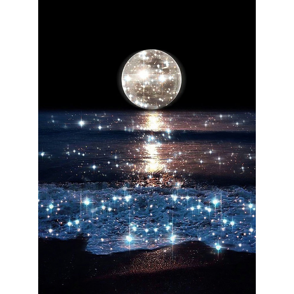 Romantic Beach 40*50CM(Canvas) Full Round Drill Diamond Painting