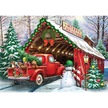 Load image into Gallery viewer, Christmas Village 40*30CM(Canvas) Full Round Drill Diamond Painting
