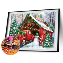 Load image into Gallery viewer, Christmas Village 40*30CM(Canvas) Full Round Drill Diamond Painting
