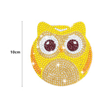 Load image into Gallery viewer, Animals Diamonds Painting Coaster Woodiness with Rack Cup Pad Home Decor (BD011)
