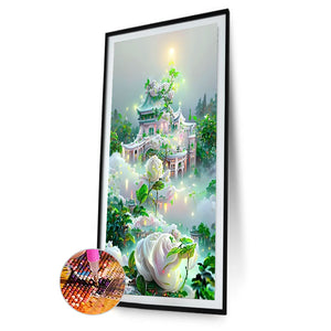 Flower Manor 40*60CM(Canvas) Full Round Drill Diamond Painting