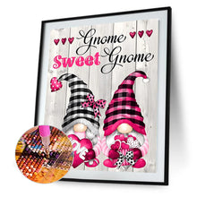 Load image into Gallery viewer, Valentine Gnome 30*40CM(Canvas) Full Round Drill Diamond Painting
