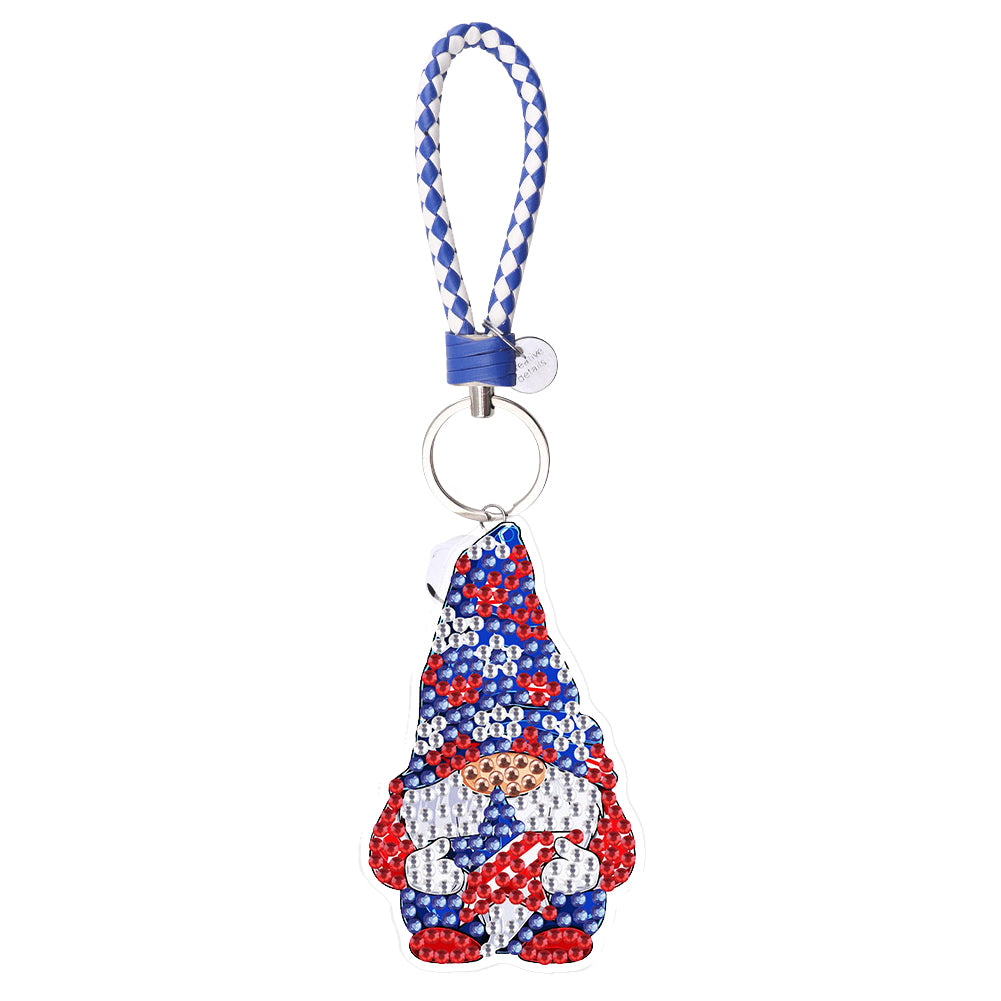 Goblin DIY Diamonds Painting Keychain Crystal Mosaic Keyring Crafts Gift (YS092)