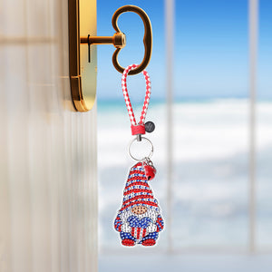 Goblin DIY Diamonds Painting Keychain Crystal Mosaic Keyring Crafts Gift (YS093)