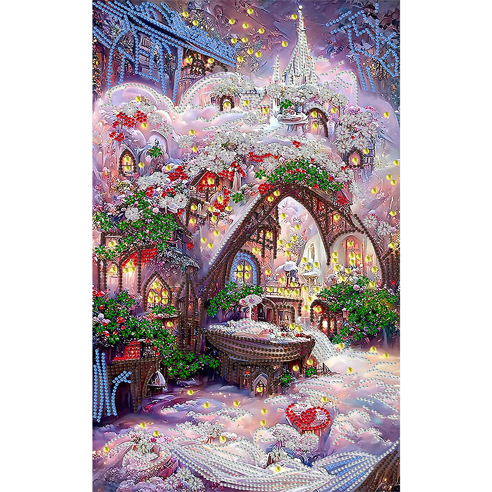 Neverland 30*50CM(Canvas) Partial Special Shaped Drill Diamond Painting