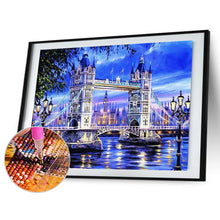 Load image into Gallery viewer, Tower Bridge 50*40CM(Canvas) Full Round Drill Diamond Painting
