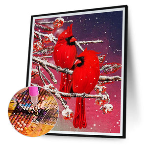Cardinal 30*40CM(Canvas) Full Round Drill Diamond Painting