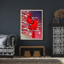 Load image into Gallery viewer, Cardinal 30*40CM(Canvas) Full Round Drill Diamond Painting
