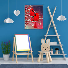 Load image into Gallery viewer, Cardinal 30*40CM(Canvas) Full Round Drill Diamond Painting
