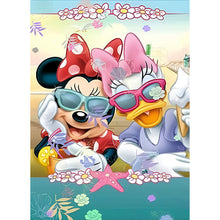 Load image into Gallery viewer, Mickey Mouse And Donald Duck 30*40CM(Canvas) Full Round Drill Diamond Painting
