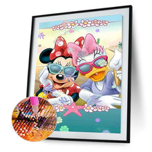 Load image into Gallery viewer, Mickey Mouse And Donald Duck 30*40CM(Canvas) Full Round Drill Diamond Painting
