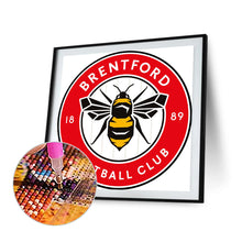 Load image into Gallery viewer, Brentford Football Club 30*30CM(Canvas) Full Round Drill Diamond Painting
