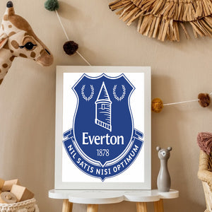 Everton Football Team Logo 30*40CM(Canvas) Full Round Drill Diamond Painting