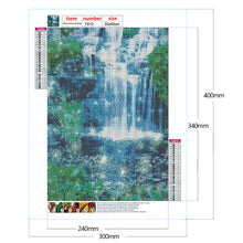 Load image into Gallery viewer, Forest Waterfall 30*40CM(Canvas) Full Square Drill Diamond Painting
