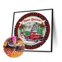 Load image into Gallery viewer, Cartoon Ring Little Red Car 30*30CM(Canvas) Partial Special Shaped Drill Diamond Painting
