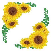 Load image into Gallery viewer, Sunflower DIY Diamonds Painting Sticker Art Crafts Mosaic Paster for Child Gift
