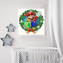 Load image into Gallery viewer, Mario Cartoon Ring 30*30CM(Canvas) Partial Special Shaped Drill Diamond Painting
