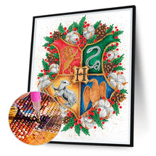 Load image into Gallery viewer, Harry Potter Badge 30*40CM(Canvas) Partial Special Shaped Drill Diamond Painting
