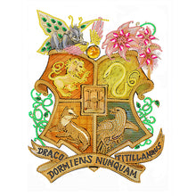 Load image into Gallery viewer, Harry Potter Badge 30*40CM(Canvas) Partial Special Shaped Drill Diamond Painting
