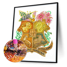 Load image into Gallery viewer, Harry Potter Badge 30*40CM(Canvas) Partial Special Shaped Drill Diamond Painting
