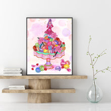 Load image into Gallery viewer, Macaron 30*40CM(Canvas) Partial Special Shaped Drill Diamond Painting
