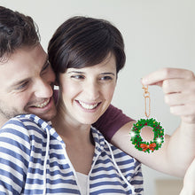 Load image into Gallery viewer, 5pcs Garland Diamonds Painting Keychain Art DIY Christmas Key Ring Decor (T-29)
