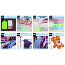 Load image into Gallery viewer, 5pcs Diamonds Painting Keychain Snowflake DIY Christmas Key Ring Decor (T-31)

