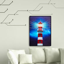 Load image into Gallery viewer, The Lighthouse 30*40CM(Canvas) Partial Special Shaped Drill Diamond Painting
