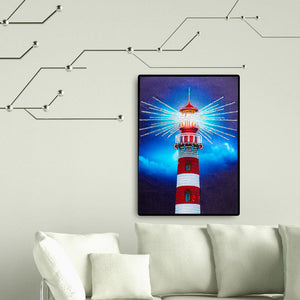 The Lighthouse 30*40CM(Canvas) Partial Special Shaped Drill Diamond Painting