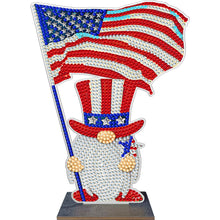 Load image into Gallery viewer, American Goblin Diamonds Painting Ornament Wooden DIY Single Crystal Drill Craft

