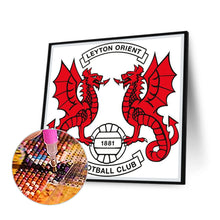 Load image into Gallery viewer, Leyton Orient Fc Football Team 35*35CM(Canvas) Full Round Drill Diamond Painting
