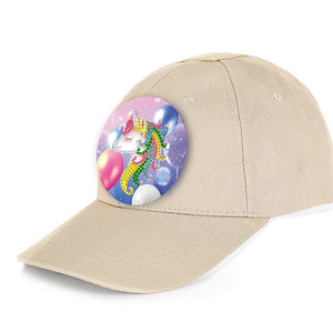 DIY Baseball Hat Art Crafts Diamonds Painting Hat for Outdoor Sports (BQM203)