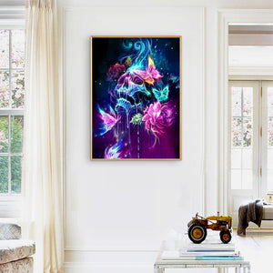 Skull 40*50CM(Canvas) Full Round Drill Diamond Painting