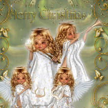 Load image into Gallery viewer, Christmas Angel Concert 40*40CM(Canvas) Full Round Drill Diamond Painting
