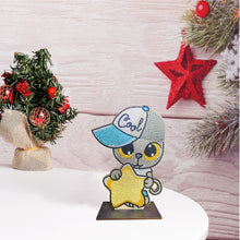 Load image into Gallery viewer, DIY Table Ornament Single Side Drill Cartoon Wooden for Kids Gift (GH013)
