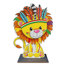 Load image into Gallery viewer, DIY Table Ornament Single Side Drill Cartoon Wooden for Kids Gift (GH017)

