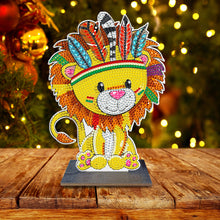 Load image into Gallery viewer, DIY Table Ornament Single Side Drill Cartoon Wooden for Kids Gift (GH017)
